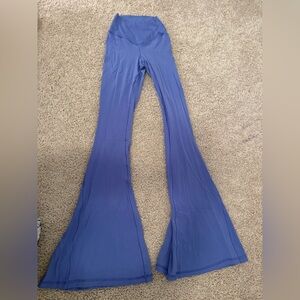 Aerie Blue Flared Leggings